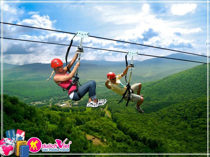 Vé tham quan Singaproe MegaZip Fun - ParaJump Packages giá tốt 2025
